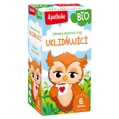 APOTHEKE BIO „Saldžių sapnų“ žolelių arbata vaikams nuo 6 mėnesių, 1,5g N20