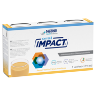IMPACT ORAL, vanilės skonio gėrimas, 237ml, 3 pakeliai paveikslėlis