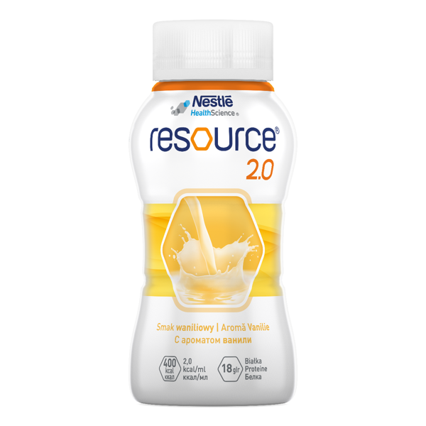 RESOURCE 2.0, vanilės skonio gėrimas, 200ml, 4 vienetai paveikslėlis