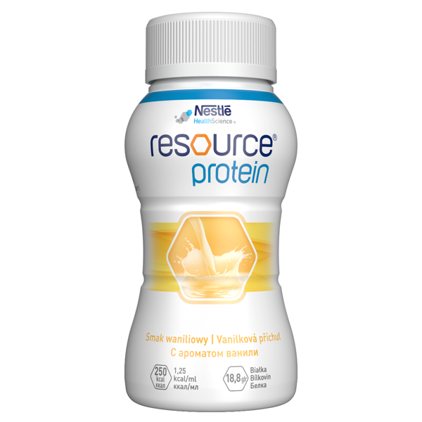 RESOURCE PROTEIN, vanilės skonio gėrimas, 200ml, 4 vienetai paveikslėlis