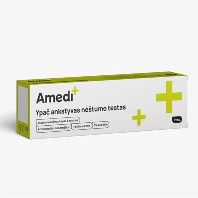 AMEDIPLUS,  ankstyvas nėštumo testas  paveikslėlis