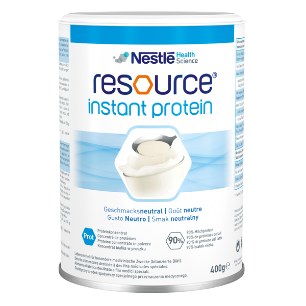 RESOURCE INSTANT PROTEIN, milteliai,  400 g  paveikslėlis