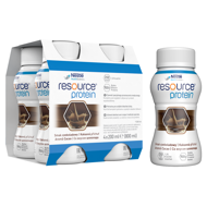 RESOURCE PROTEIN, šokolado skonio gėrimas, 200ml, 4 vienetai paveikslėlis