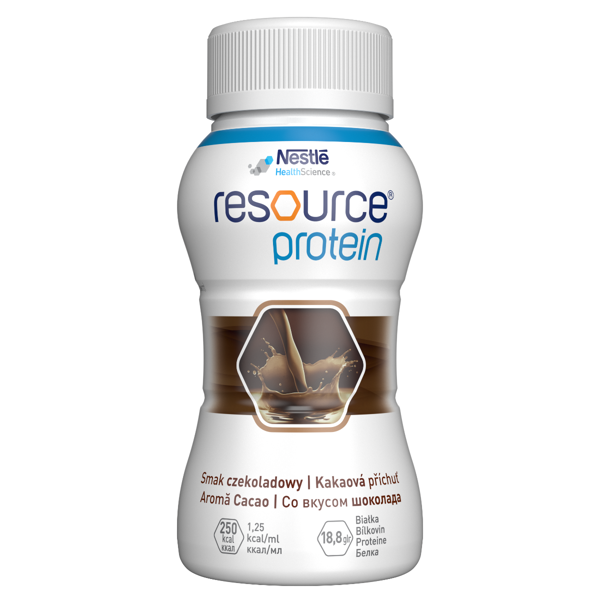 RESOURCE PROTEIN, šokolado skonio gėrimas, 200ml, 4 vienetai paveikslėlis