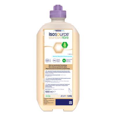 Isosource Standard Fibre skystis 1000 ml  1 vnt. (Société des Produits Nestlé S.A., Nenurodyta) paveikslėlis