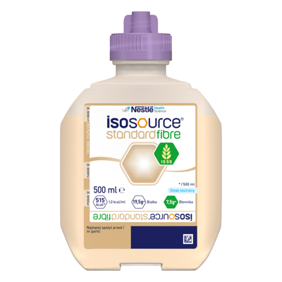 Isosource Standard Fibre skystis 500 ml  1 vnt. (Société des Produits Nestlé S.A., Nenurodyta) paveikslėlis