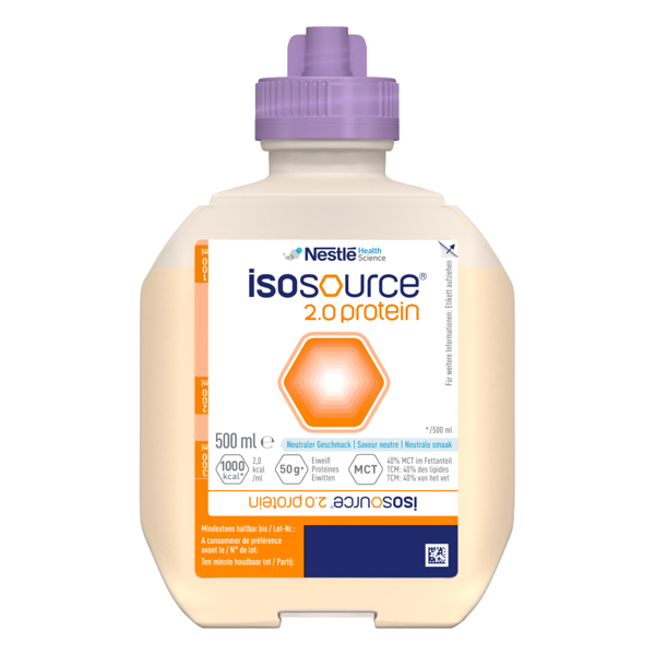 Isosource 2.0 Protein skystis 500 ml  1 vnt. (Société des Produits Nestlé S.A., Nenurodyta) paveikslėlis