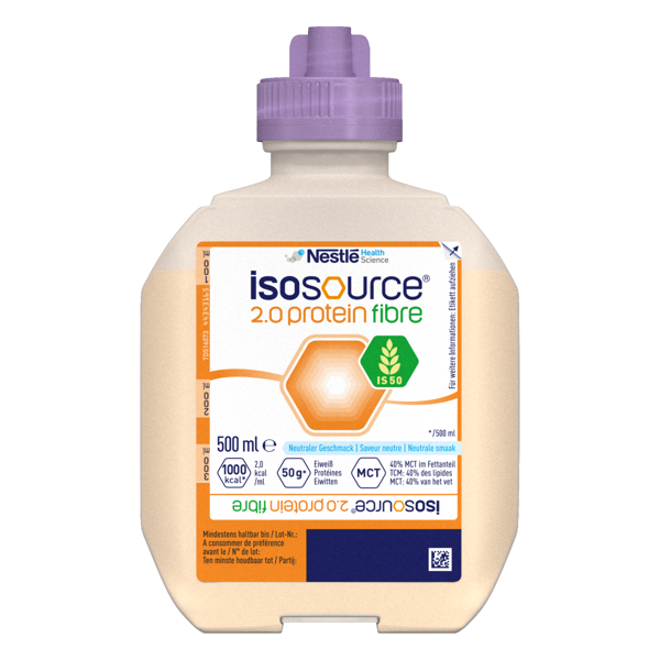 Isosource 2.0 Protein Fibre skystis 500 ml  1 vnt. (Société des Produits Nestlé S.A., Nenurodyta) paveikslėlis