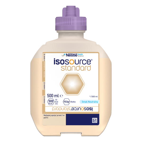 Isosource Standard skystis 500 ml  1 vnt. (Société des Produits Nestlé S.A., Nenurodyta) paveikslėlis