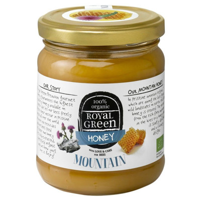 ROYAL GREEN BIO Kalnų medus 250g