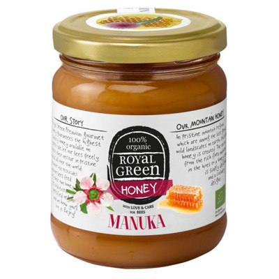 ROYAL GREEN BIO Manuka medus MGO200+, 250g