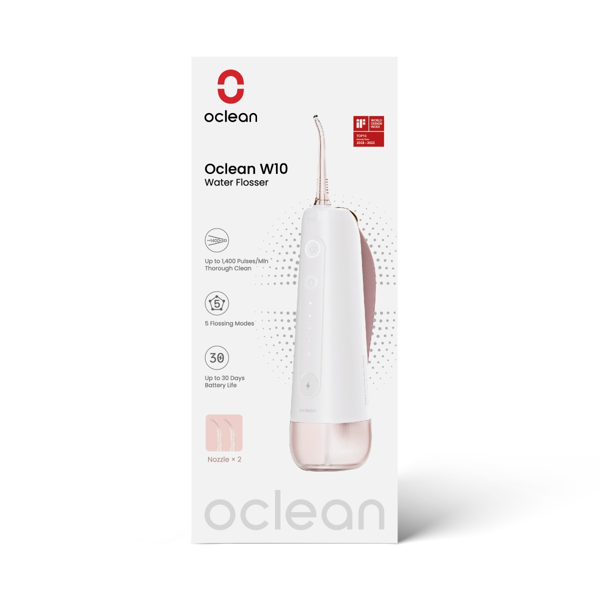 OCLEAN W10, elektrinis burnos irigatorius, žalios spalvos paveikslėlis