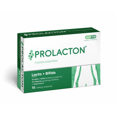 PROLACTON, 15 kapsulių paveikslėlis