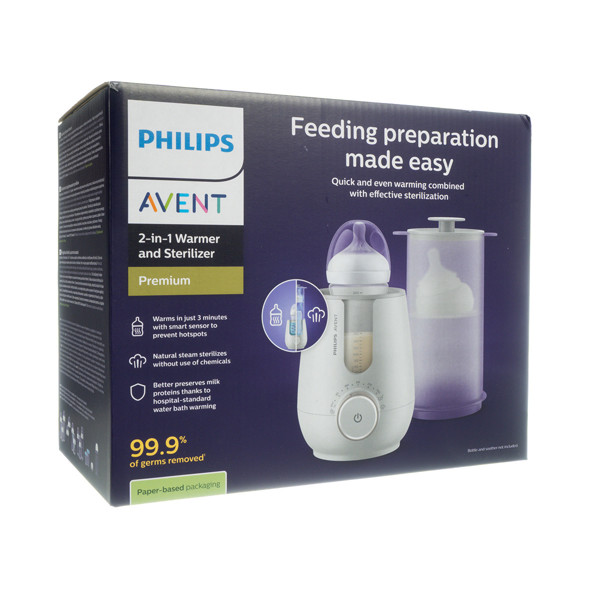PHILIPS AVENT, šildiklis - Sterilizatorius, 2/1 SCF359/00, 1 vnt. paveikslėlis