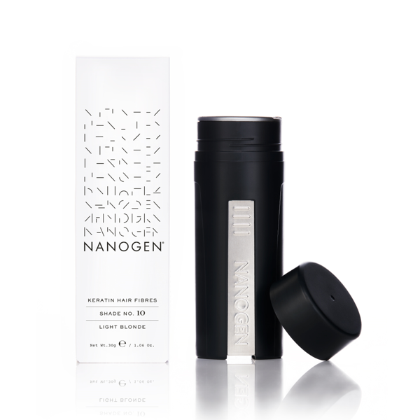 NANOGEN LIGHT BLONDE Plaukų efektą sukurianti pudra-skaidulos, 30g NANOGEN LIGHT BLONDE Plaukų efektą sukurianti pudra-skaidulos, 30g