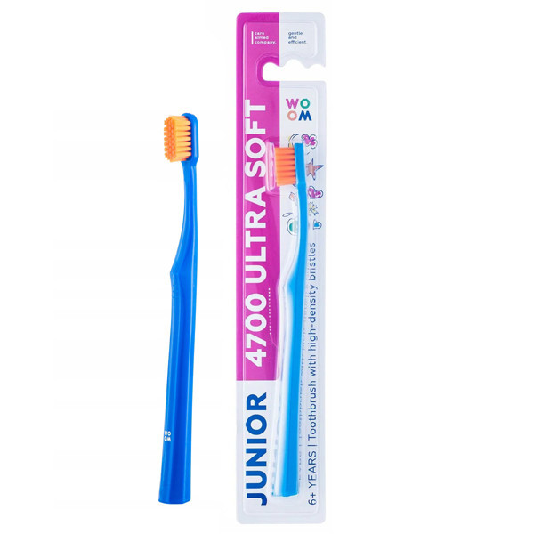 WOOM JUNIOR 4700 ULTRA SOFT, dantų šepetėlis, 1 vnt. paveikslėlis