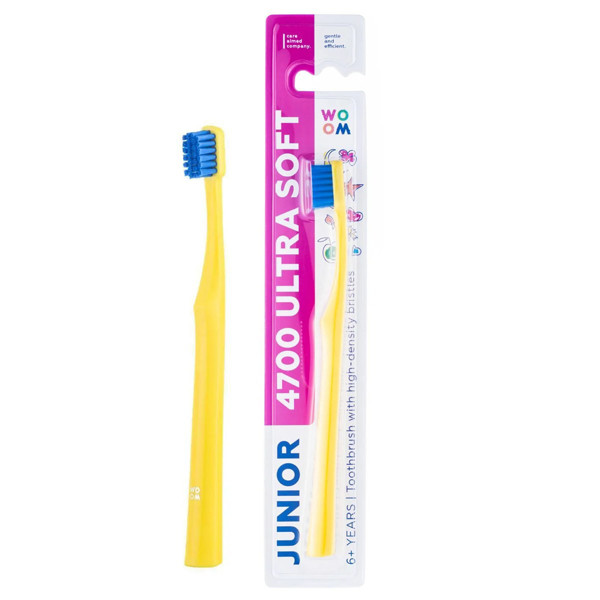 WOOM JUNIOR 4700 ULTRA SOFT, dantų šepetėlis, 1 vnt. paveikslėlis
