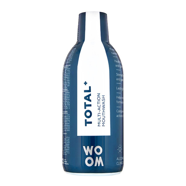 WOOM TOTAL+, daugiafunkcis burnos skalavimo skystis, 500 ml paveikslėlis