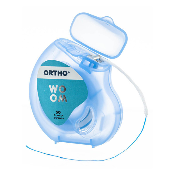 WOOM ORTHO+, dantų siūlas, 30m paveikslėlis