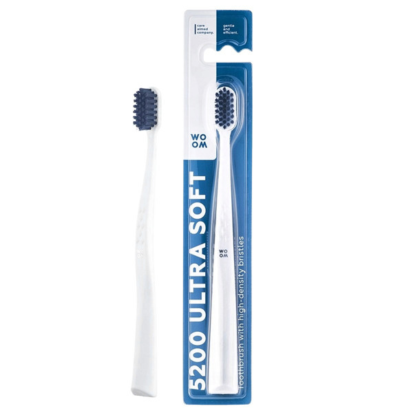 WOOM 5200 ULTRA SOFT, labai minkštas dantų šepetėlis, 1 vnt. paveikslėlis