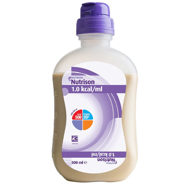 Nutrison 500 ml 12 vnt. (N.V. Nutricia, Zoetermeer, Nyderlandai) paveikslėlis Nutrison 500 ml 12 vnt. (N.V. Nutricia, Zoetermeer, Nyderlandai) paveikslėlis