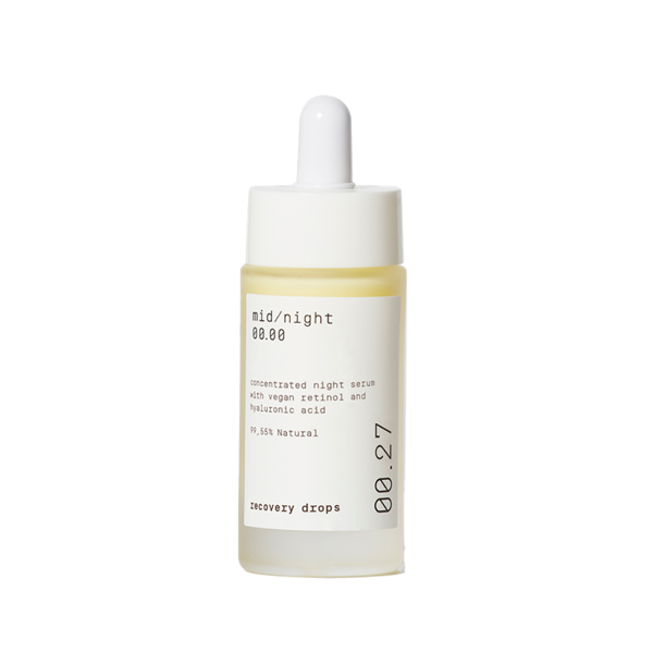 MIDNIGHT 00.27 Naktinis veido serumas su retinoliu, 30ml