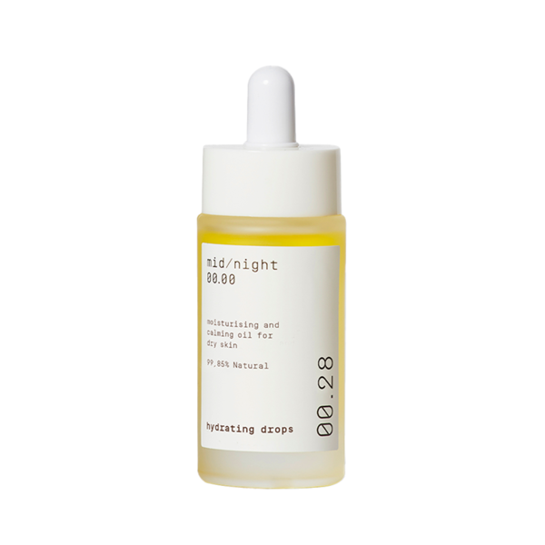 MIDNIGHT 00.28 Drėkinamasis veido aliejus, 30ml