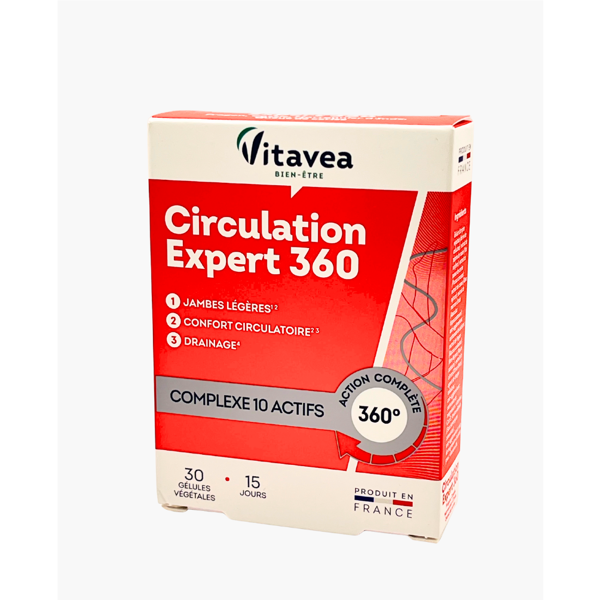 VITAVEA Expert circulation 360°, 30 kapsulių