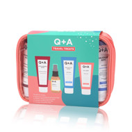 Q+A Travel Treats Gift Set Odos priežiūros priemonių rinkinys, 1vnt Q+A Travel Treats Gift Set Odos priežiūros priemonių rinkinys, 1vnt