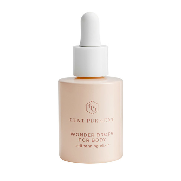 Cent Pur Cent savaiminio įdegio serumas kūnui. Self Tanning Elixir Wonder Drops  30ml.