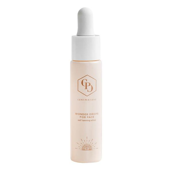 Cent Pur Cent savaiminio įdegio serumas veidui. Self Tanning Elixir Wonder Drops  12ml.