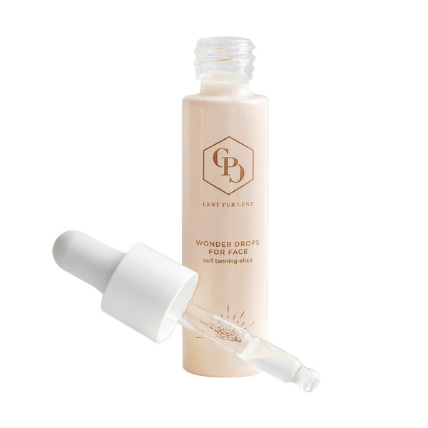 Cent Pur Cent savaiminio įdegio serumas veidui. Self Tanning Elixir Wonder Drops  12ml.