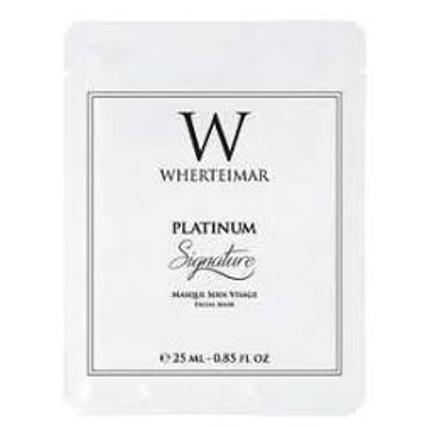 Wherteimar drėkinančios ir stangrinančios nanopluošto kaukės su platina, 5x25 ml