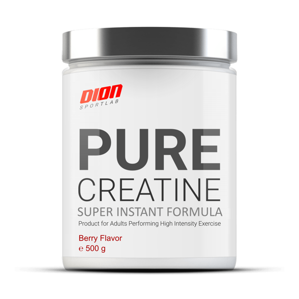 DION SPORTLAB PURE CREATINE, Uogų, 500 g DION SPORTLAB PURE CREATINE, Uogų, 500 g