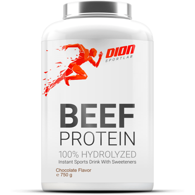 DION SPORTLAB BEEF PROTEIN, Šokolado sk., 750 g