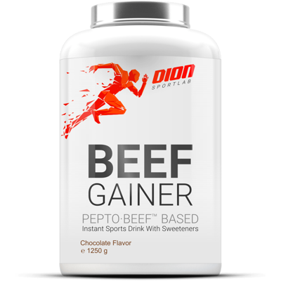DION SPORTLAB BEEF GAINER, Šokolado sk., 1250 g