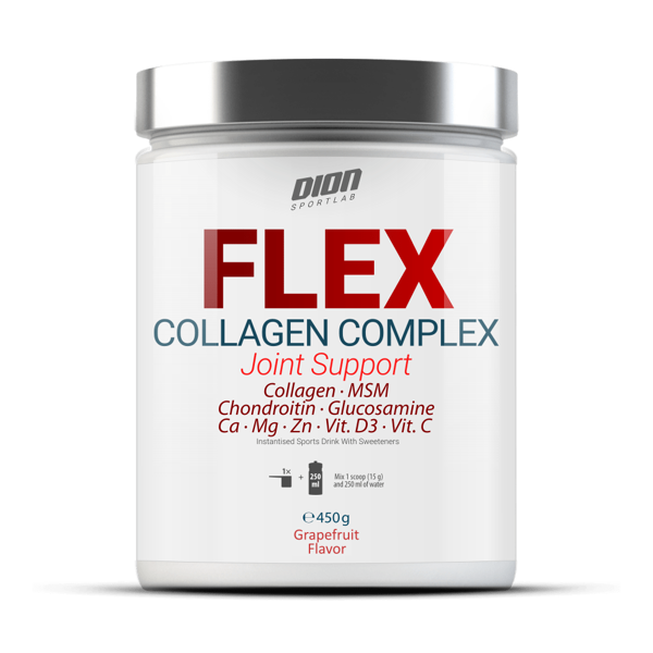 DION SPORTLAB FLEX Joint Support, Greipfrutų, 450 g DION SPORTLAB FLEX Joint Support, Greipfrutų, 450 g