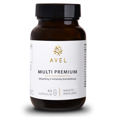 MULTI PREMIUM, Vitaminų ir mineralų kompleksas, 60 kapsulių paveikslėlis