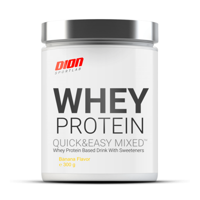 DION SPORTLAB WHEY PROTEIN, Bananų sk., 300 g