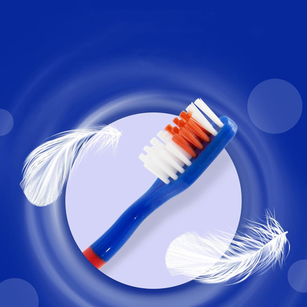 Mr. White SPIDER-MAN minkštas dantų šepetėlis vaikams nuo 3 m., 1 vnt.