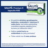 SALUTIL PREMIUM 9, 30 kapsiulių paveikslėlis