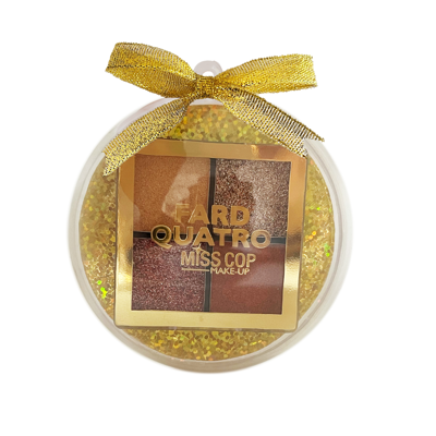 Kalėdinis žaisliukas su makiažo staigmena Akių šešėlių paletė