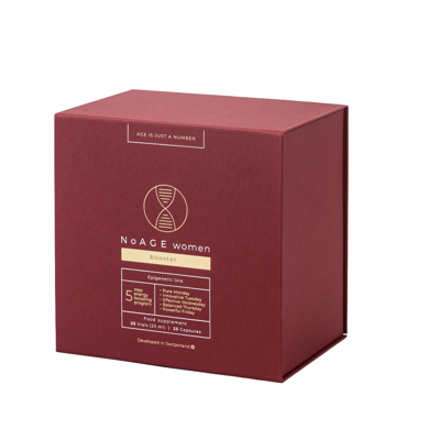 NoAGE, Booster women, 25 kapsulės, 25 buteliukai paveikslėlis