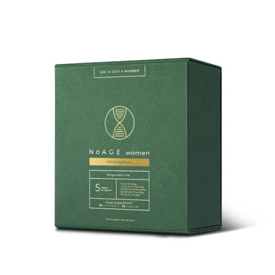 NoAGE, women smaragdus, 25 kapsulės, 25 buteliukai paveikslėlis