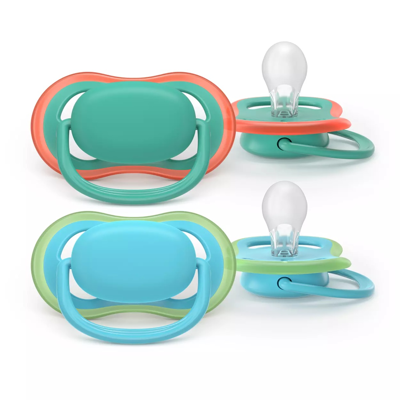 PHILIPS AVENT, Čiulptukas silikoninis, nuo 6-18 mėn. N2 „Ultra air“ SCF087/10 paveikslėlis