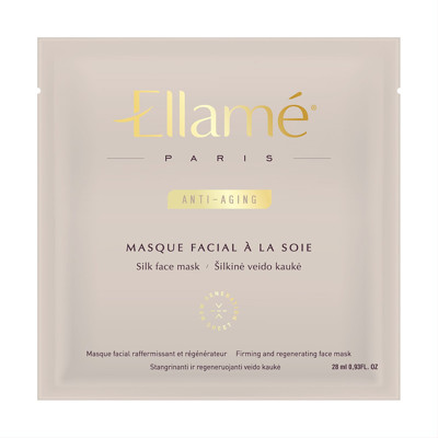 ELLAME ANTI-AGING, šilkinė veido kaukė, 1 vnt. paveikslėlis