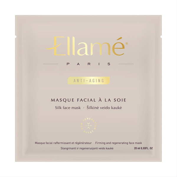 ELLAME ANTI-AGING, šilkinė veido kaukė, 1 vnt. paveikslėlis ELLAME ANTI-AGING, šilkinė veido kaukė, 1 vnt. paveikslėlis