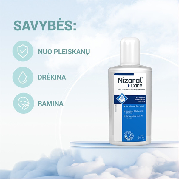NIZORAL CARE, šampūnas, 200ml paveikslėlis NIZORAL CARE, šampūnas, 200ml paveikslėlis