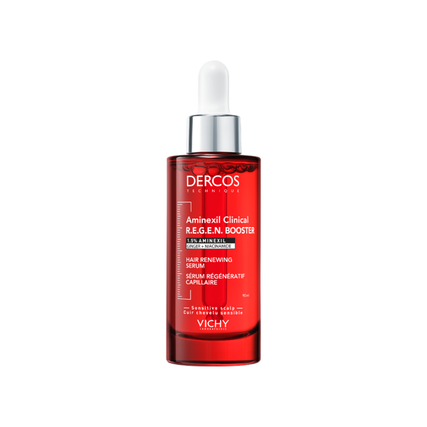 VICHY DERCOS VICHY R.E.G.E.N, plaukus stiprinantis ir stimuliuojantis serumas, 90ml  paveikslėlis VICHY DERCOS VICHY R.E.G.E.N, plaukus stiprinantis ir stimuliuojantis serumas, 90ml  paveikslėlis