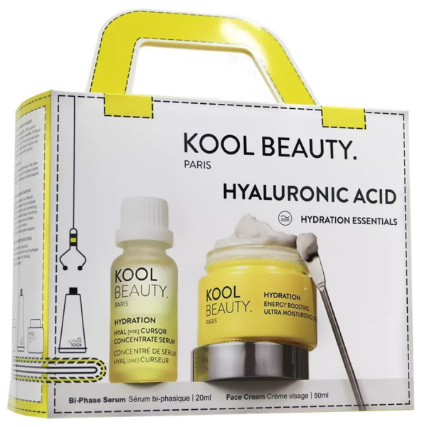 Kool Beauty Hialurono rūgšties drėkinimo rinkinys (20 ml + 50 ml) Kool Beauty Hialurono rūgšties drėkinimo rinkinys (20 ml + 50 ml)